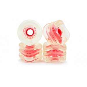 Shark Wheels - DNA 72mm 78a clear/pink core - kolečka (sada 4ks)