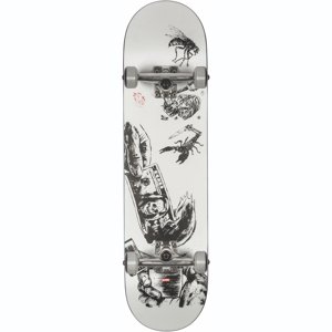 Globe - G1 Hard Luck 8" - White/Black - skateboard