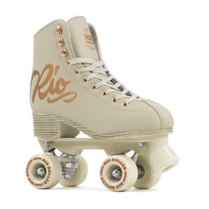 Rio - Roller Script Quad Rose Cream - trekové brusle Velikost (brusle): 39.5