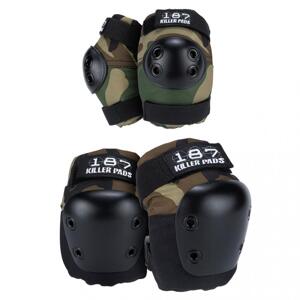 187 Killer Pads - Combo Pack - Camo - Sada chráničů pro dospělé Velikost: L/XL