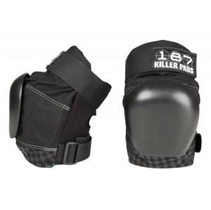 187 Killer Pads - Pro Derby Knee - Black/Black - Kolenní chrániče Velikost: XXL