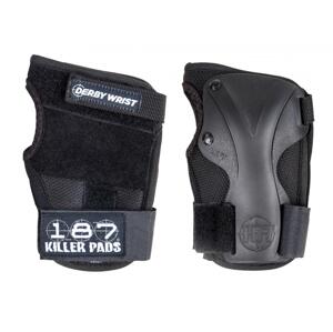 187 Killer Pads - Derby Wrist - Black - Zápěstní chrániče Velikost: L
