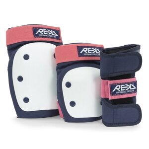 Rekd - Sada chráničů pro dospělé - Heavy Duty Blue/Pink Velikost: L