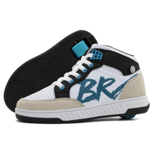 Breezy Rollers - Skater White/Black - boty s kolečkem Velikost boty: 38