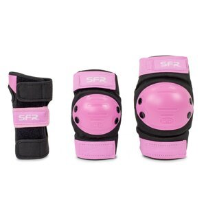 SFR - Dětská sada chráničů - Youth Ramp Triple Pad Set Black/Pink Velikost: S