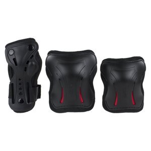 SFR - Dětská Sada chráničů Essential Black Triple Pad Set Velikost: M