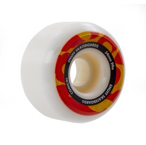 Enuff - Conical 54 mm - 99a - White/Orange - kolečka (sada 4ks)