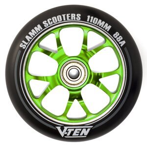 Slamm - V-Ten V2 110 mm kolečko (1ks) Barva: Zelená