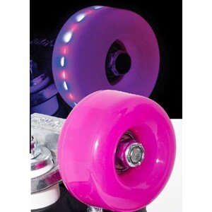 Rio - Roller Light Up 58mm/82a - Pink Frost (sada 4 koleček)