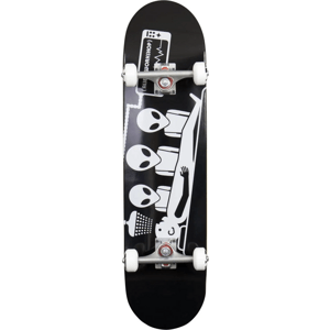 Alien Workshop - Abduction Black/White 8" - skateboard