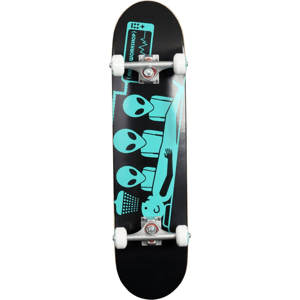Alien Workshop - Abduction Black/Teal 7,5" - skateboard