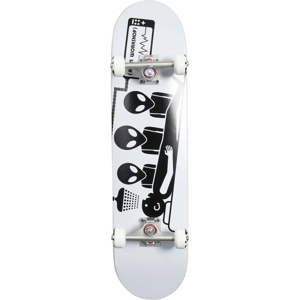 Alien Workshop - Abduction White/Black 7,75" - skateboard