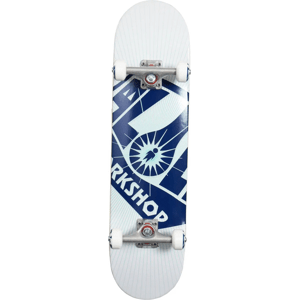 Alien Workshop - OG Burst 7,75" White/Blue - skateboard