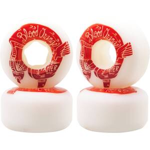 Blood Orange - Street Raw Rounded 99A - 58mm - Red - skateboardová kolečka