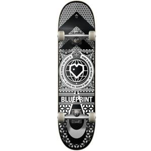 Blueprint - Home Heart Black/White 8" - skateboard