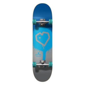 Blueprint - Spray Heart V2 7,5" Blue/Silver/Teal - skateboard