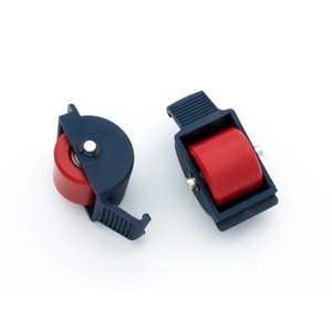 Breezy Rollers - Sada náhradních koleček - Dark Blue/Red
