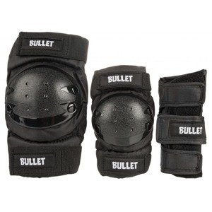 Bullet - Triple Pad Set Black - Dětská sada chráničů