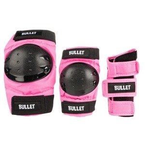 Bullet - Triple Pad Set Pink - Dětská sada chráničů