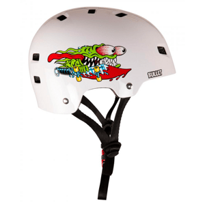 Bullet - Santa Cruz Slasher Gloss White - helma Velikost: YOUTH
