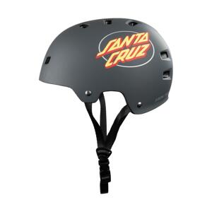 Bullet - Santa Cruz Oval Dot - Matte Charcoal - helma Velikost: S/M