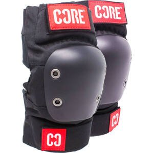 CORE - PRO Elbow Pads - Black/Red - Loketní chrániče Velikost: L