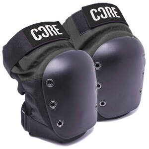 CORE - Street Skate Knee Pads - Black/Grey - Kolenní chrániče Velikost: S