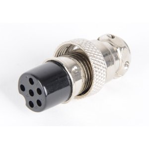 Duramot - S500/700 konektor 6-ti pin (plyn) - náhradní díl k elektrickému kolečku