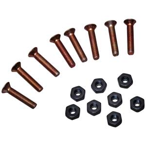 Venom - Redheads Skateboard Hardware - 25 mm - Black