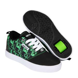 Heelys - Minecraft Pro 20 Prints - Black/Green - koloboty Velikost boty: 45,5
