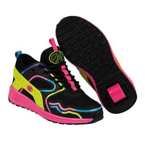 Heelys - Force Smooth Black/Pink/Yellow - koloboty Velikost boty: 36,5