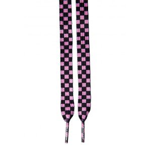 Heelys - Laces Bliss Check - Black/Pink - tkaničky 130 cm