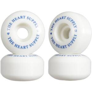 Heart Supply - Clean Heart 99A - 53mm - White/Blue - Skateboardová kolečka