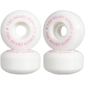 Heart Supply - Clean Heart 99A - 51mm - White/Pink- Skateboardová kolečka