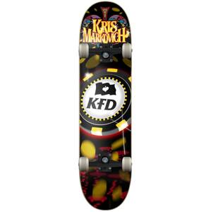 KFD - Kris Markovich 8" Yellow/Multi/Black - skateboard