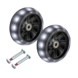 Micro - Set předních koleček LED 120 mm -  Micro Maxi Pro