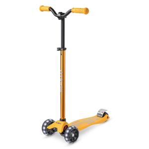 Micro - Maxi Micro Deluxe Pro LED Yellow - Dětská koloběžka