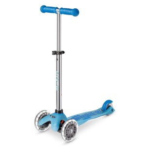 Micro - Mini Deluxe Glow LED Plus Blue - Dětská koloběžka