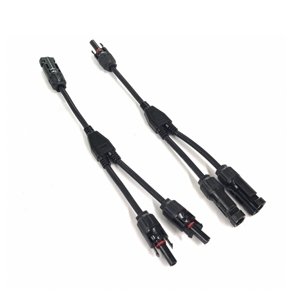 EcoFlow Solární paralelní připojovací kabel MC4 30cm 1ECO1300-05