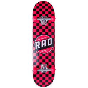 RAD Skateboards RAD - Checkers Complete 7.75" Red/Black  - skateboard