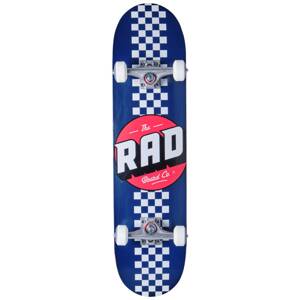 RAD Skateboards RAD - Logo Checker Stripe 7,75" Navy/Red  - skateboard