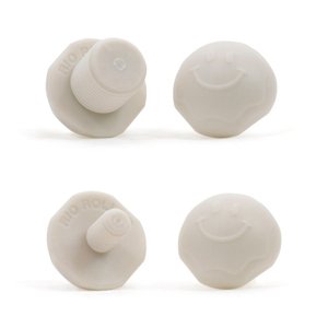 Rio Roller - Jam Plugs Cream 5/16" a 5/8" - taneční špunty na trekové brusle (2ks) Velikost závitu: 5/16"