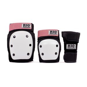 Rio Roller - Dámská Sada chráničů - Triple Pad Set Black/Rose Velikost: S