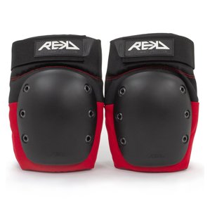 Rekd - Kolenní chrániče - Black/Red Velikost: XS