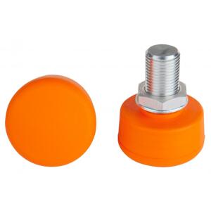 Rookie - Adjustable Toestop Orange - nastavitelná brzda na trekové brusle
