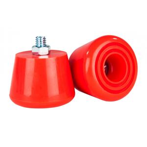 Rookie - All Star Toestop Red - brzda na trekové brusle