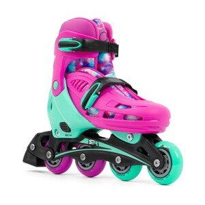 SFR - Cyclone II Adjustable Tie-Dye - nastavitelné in-line brusle Velikost (brusle): S (25.5, 26.5, 28, 29)