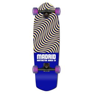 Madrid - Picket Illusion Blue 28.5" - longboard